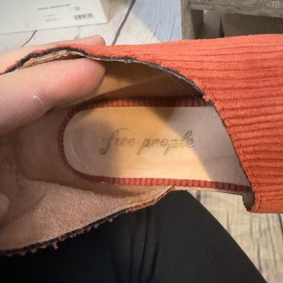 Free People Royal Rust Corduroy Slip-On Flats - Picture 7 of 9